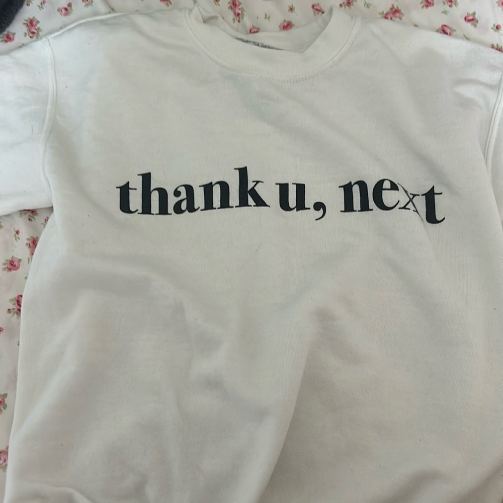 Ariana Grande Sweater, “Thank You, Next”